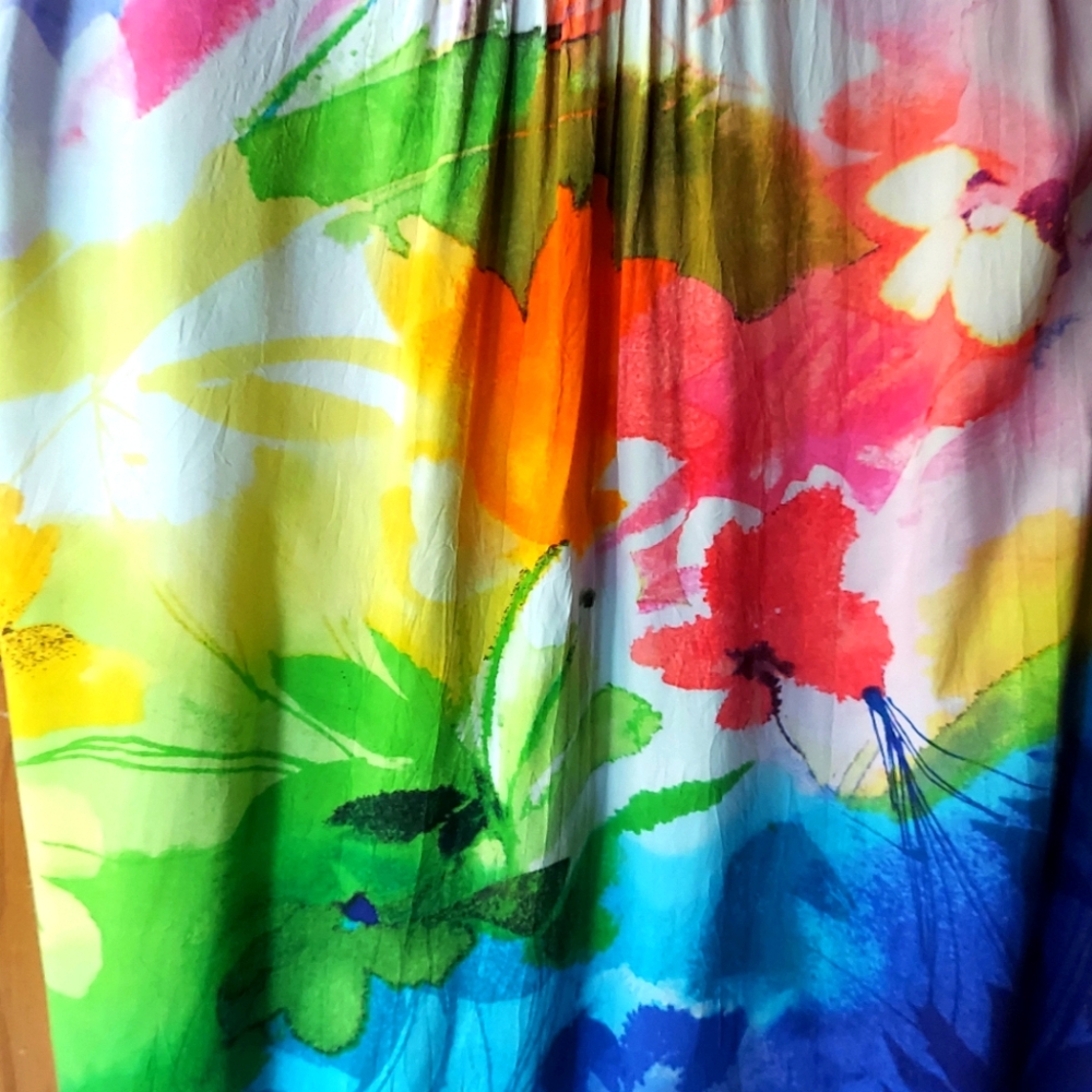 Jams World Multicolor Floral Patterned Sleeveless Dress - Picture 8 of 15